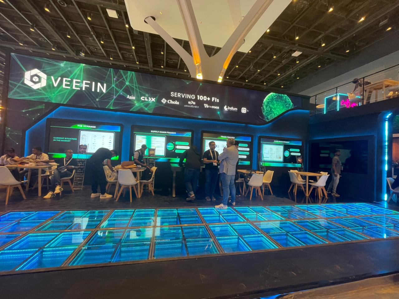 Ezee.ai stall Gobal Fintech Fest