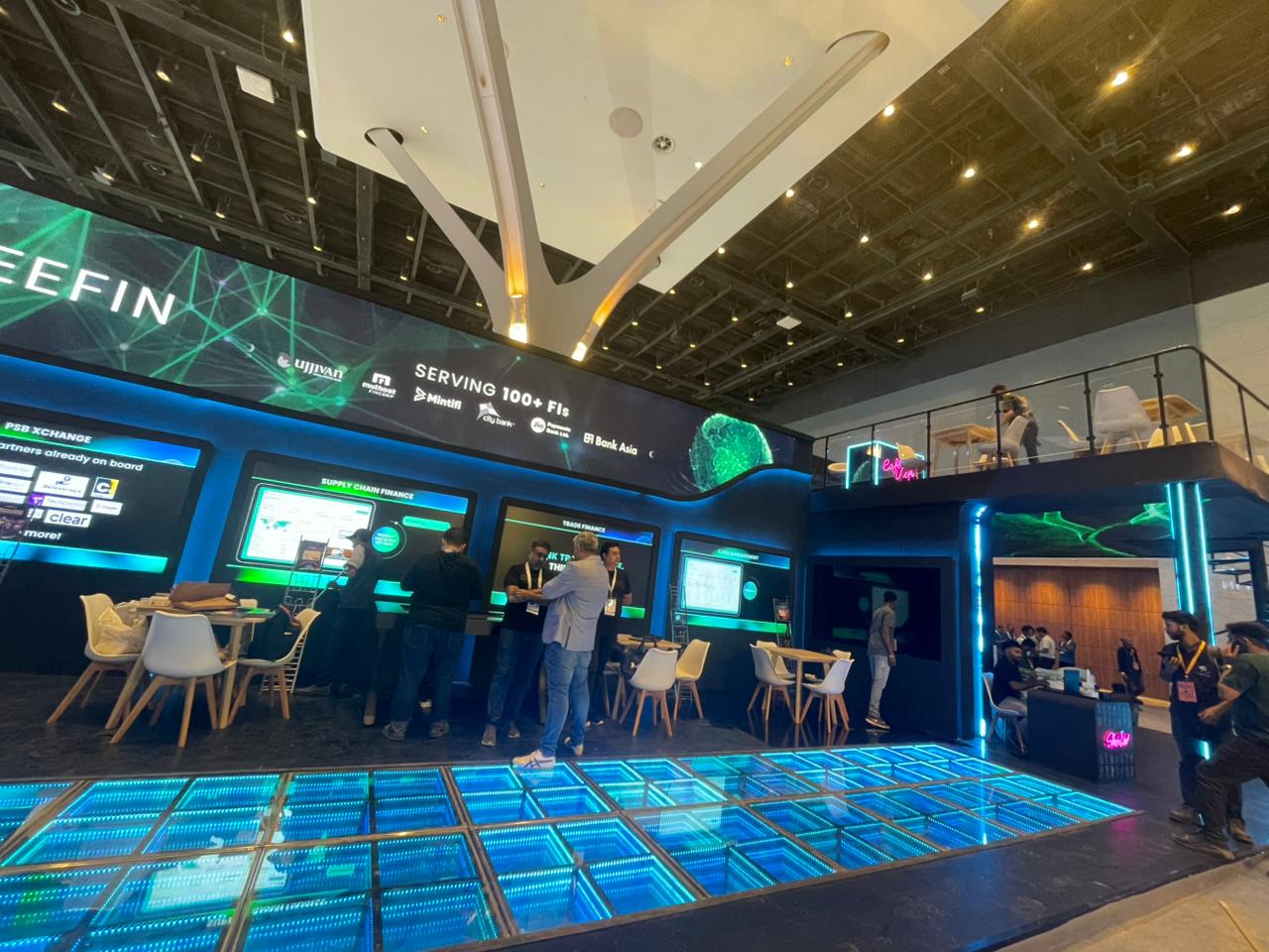 Ezee.ai stall Gobal Fintech Fest